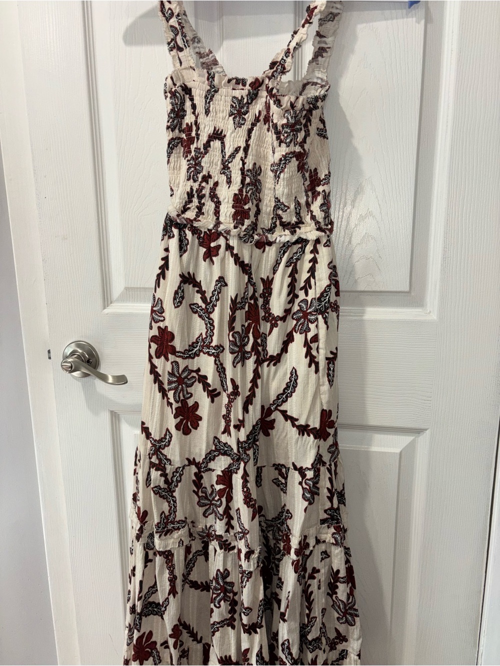 Joie Floral Smocked Maxi Dress -